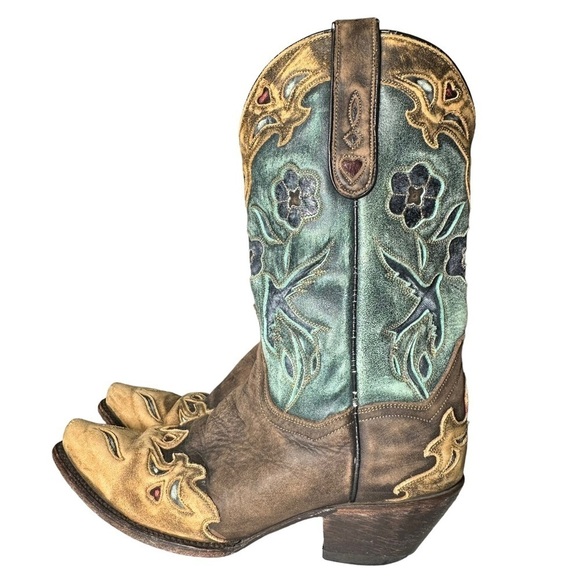 Dan Post Vintage Bluebird Boot Size 8 M - Picture 6 of 16